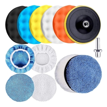 Σετ γυαλιστικού αυτοκινήτου με σφουγγώδη μαξιλαράκια, μάρκα Yihe Sanitary Ware, υλικό: σπόγγος, επεξεργασία κατόπιν παραγγελίας: ναι