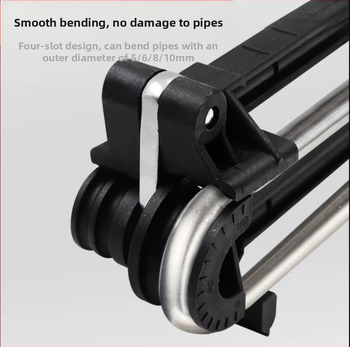 Χειροκίνητος λυγιστήρας σωλήνων τεσσάρων αυλακώσεων, για χαλκό και αλουμίνιο, για εγκαταστάσεις κλιματισμού