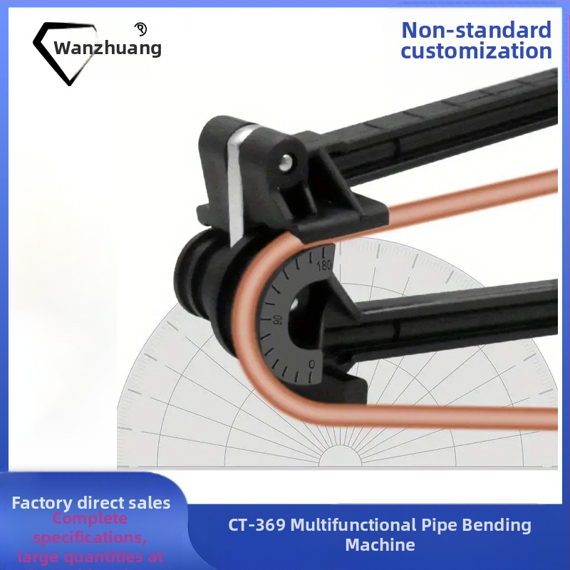 Χειροκίνητος λυγιστήρας σωλήνων τεσσάρων αυλακώσεων, για χαλκό και αλουμίνιο, για εγκαταστάσεις κλιματισμού