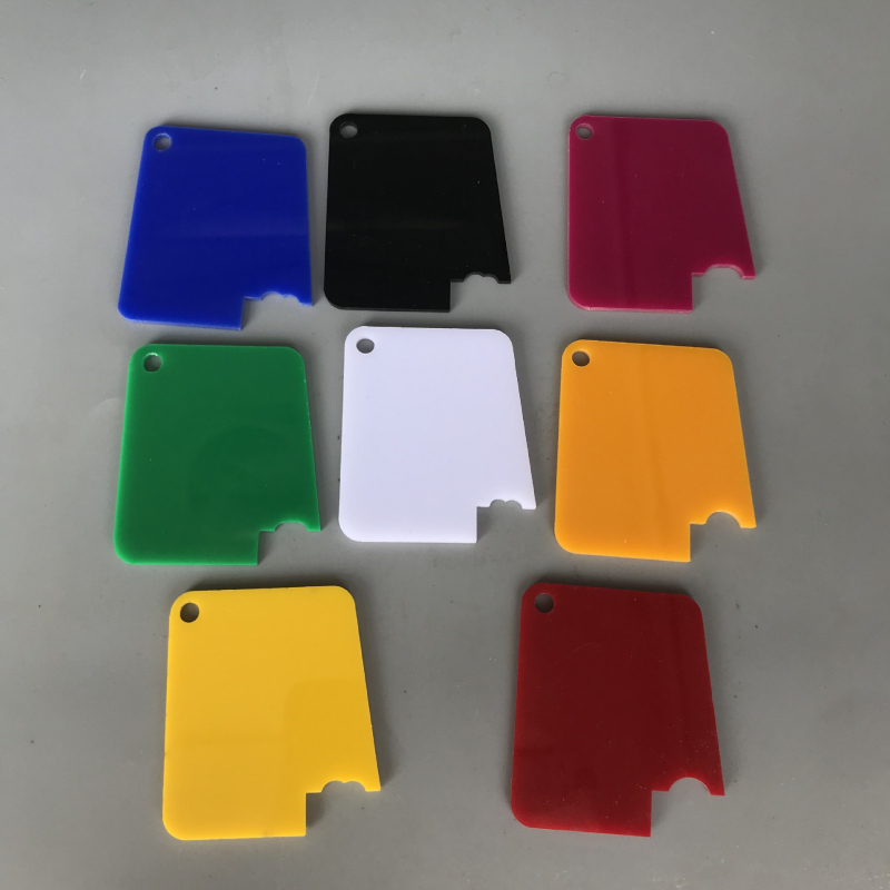 Πλαστικό εργαλείο ξύστρας γραμμής κόλλας για αυτοκινητική λαμαρίνα, σετ 8 τεμάχια