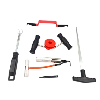 Ruichi 7-τεμάχιο σετ για αποσυναρμολόγηση και συναρμολόγηση παρμπρίζ, από 45# χάλυβα, σειρά Glass Broach, πολυλειτουργικό εργαλείο αυτοκινήτου για γυαλί