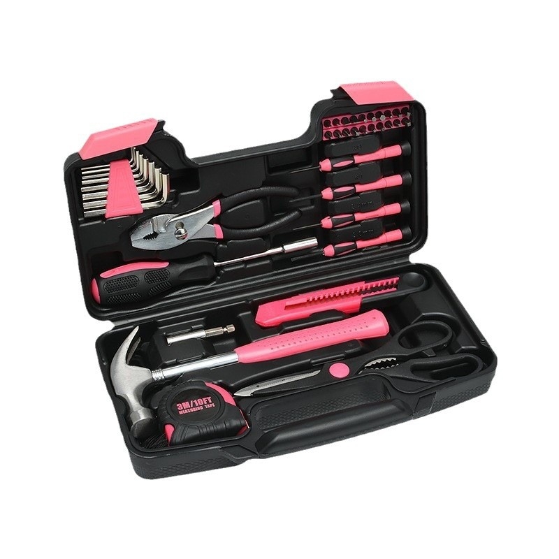 Set 36 de piese de unelte, oțel carbon, unelte manuale pentru reparații casnice