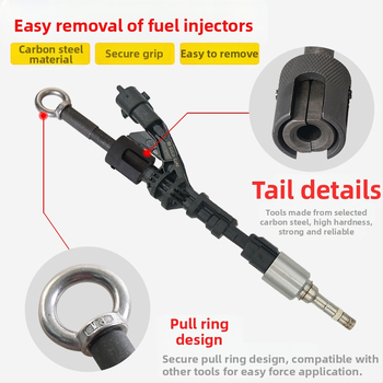 Εργαλείο αποσυναρμολόγησης ψεκαστήρα καυσίμου για Range Rover Discovery 5.0 και Jaguar 3.0T, χάλυβας άνθρακα, καθαρό βάρος 200 g