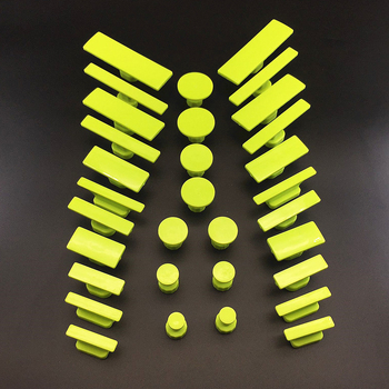 Automobilių įdubų remontui skirtas įrankių rinkinys su siurbimo puodelio tarpine, klijų lazdelė ir klijų laikiklis - 16 vnt