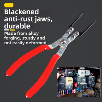 Πένσες ρελέ αυτοκινήτου - κράμα χάλυβα, σετ 1 τεμάχιο, για αποσυναρμολόγηση και αντικατάσταση ρελέ σε Volkswagen, Mercedes-Benz και Toyota