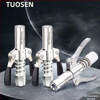 Topson Πανευρύς ακροφύσιο πιστόλου γράσου με διπλό χερούλι, χειροκίνητη λειτουργία, υψηλής πίεσης