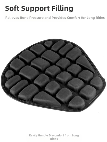 Motociklo sėdynės pagalvėlė su saulės apsauga, visų sezonų izoliacija, lininė apdaila