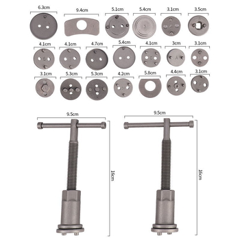 Σετ εργαλείων επαναφοράς κυλίνδρου φρένου και εργαλείων φρένων για αυτοκίνητα, μάρκα Shengkang, μοντέλο SK-2024101018