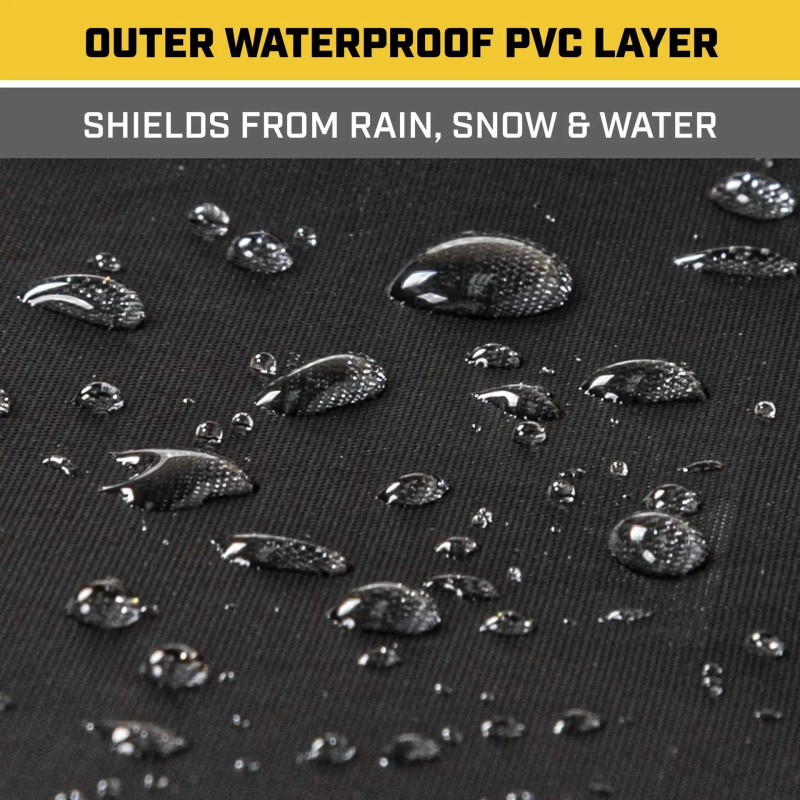 ATV ir motociklų uždangalas — šilko poliesters, atsparus vandeniui ir dulkėms, saulės ir lietaus apsauga, suderinamas su keliais modeliais