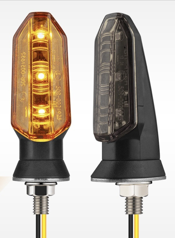 Motocikla pagrieziena signāla luktura ar 3 LED – 12V, 2.6W, SRK-13