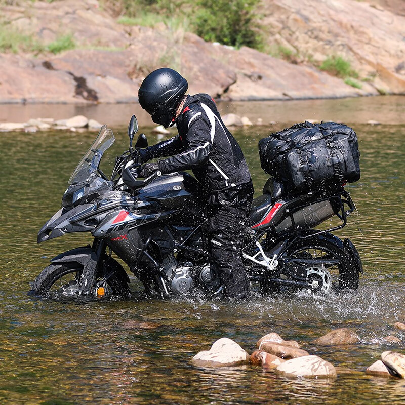 Motociklo vandeniui atspari šoninė ir galinė krepšė MT2215, 8-15-30L, Rhinowalk Rhino