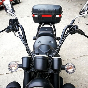 Τιμόνι μοτοσικλέτας - καθολικό παχύτερο σε ρετρό στυλ Harley, ανυψωμένος σχεδιασμός