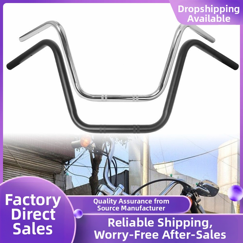 Τιμόνι μοτοσικλέτας - καθολικό παχύτερο σε ρετρό στυλ Harley, ανυψωμένος σχεδιασμός