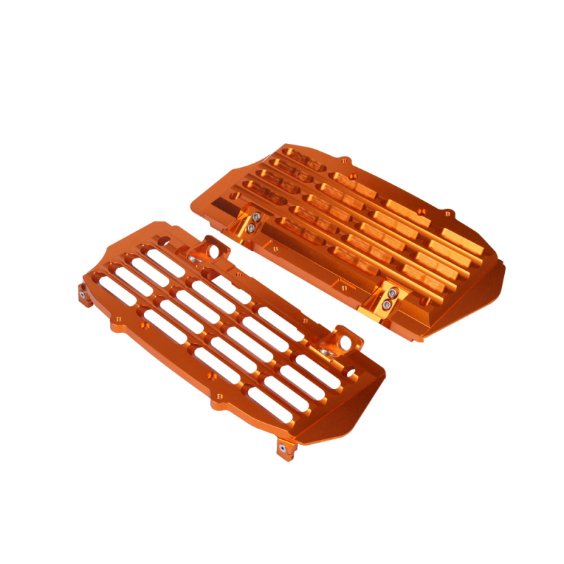 Protecție rezervor apă pentru KTM/Husqvarna off-road – aliaj CNC din aluminiu, model KTM350, compatibil KTM 125cc-500cc XC/XCF/SX/SXF/XCW/XCFW/EXC