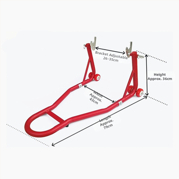 Ανυψωτικό σταντ για δίκυκλο δρόμου με στήριξη πίσω τροχού - συντήρηση μοτοσικλέτας και επισκευή