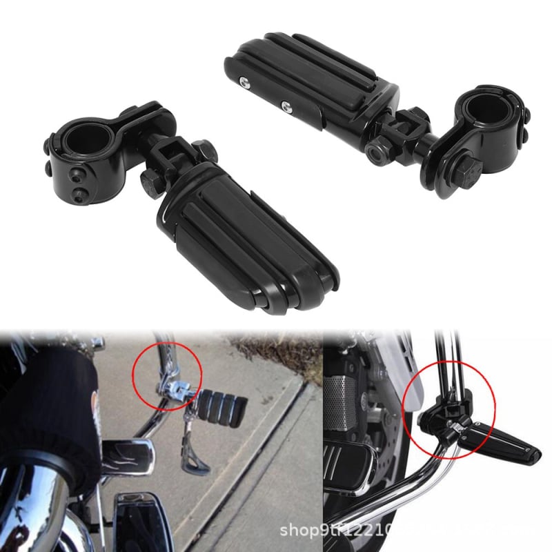 Πετάλι μοτοσικλέτας — πίσω βάση στερέωσης πεταλιού για Harley Sportster XL883/1200, πόδι επιβάτη