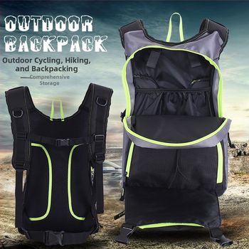 Jiaspeed Hidratuojantis kuprinė Cross-Country važiavimui dviračiu — drobės kuprinė su vandens rezervuaru, be lietaus apsaugos