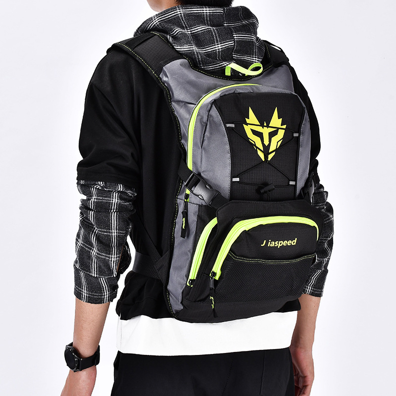 Jiaspeed Hidratuojantis kuprinė Cross-Country važiavimui dviračiu — drobės kuprinė su vandens rezervuaru, be lietaus apsaugos