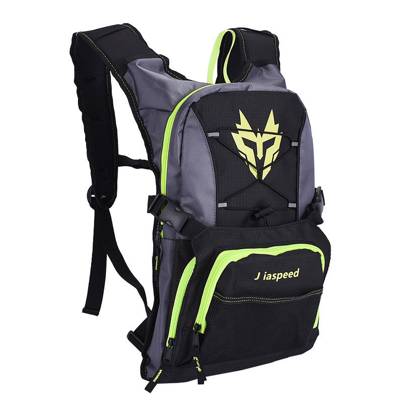 Jiaspeed Hidratuojantis kuprinė Cross-Country važiavimui dviračiu — drobės kuprinė su vandens rezervuaru, be lietaus apsaugos