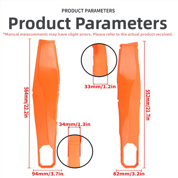 Κάλυμμα προστασίας πιρουνιού για KTM EXC XCW – JBL ABS πλαστικό, Αξεσουάρ μοτοσικλέτας