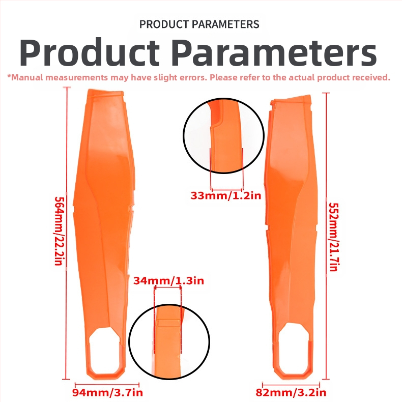 Защита за вилките на мотоциклет – JBL ABS пластмаса, съвместим с KTM EXC XCW, аксесоари за мотора