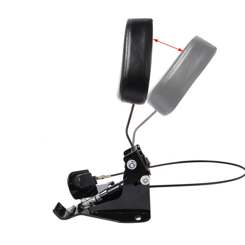 Πλάτη οδηγού για μοτοσικλέτα Harley‑Davidson, υδραυλικά ρυθμιζόμενη, μάρκα tg