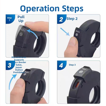 Мотоциклетно USB зарядно за монтаж, водоустойчиво, 30W бързо зареждане, SAE интерфейс, вход 12-24V