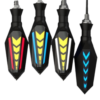 Motocikla LED pagrieziena signāls, divpusējs (12V, 5W, LED)