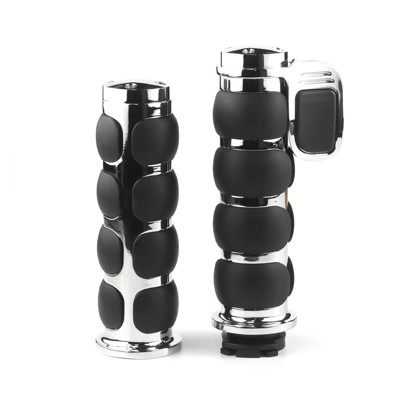 Harley stiliaus aliuminio rankenos gaubtas motociklui, atsparus dėvėjimu, visų metų naudojimui