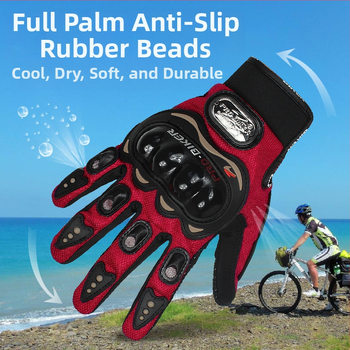 PRO-BIKER Suaugusiųjų motociklų pirštinės — Dviračių pirštinės (Medžiaga: megzti; Naudojimas: dviračių pirštinės; Ženklas: PRO-BIKER)