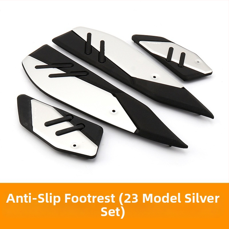 Педална подложка за Yamaha XMAX300 (2017–2024) от алуминиева сплав, нехлъзгаща се, монтаж без повреди