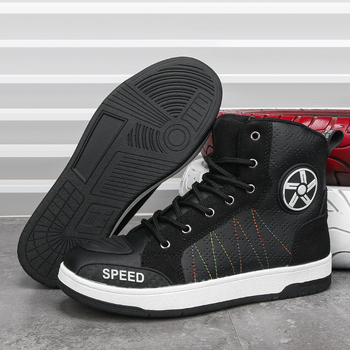 Унисекс колоездачни обувки с гумени подметки, удобна вътрешност и микрофибърна кожа с кашмирено усещане