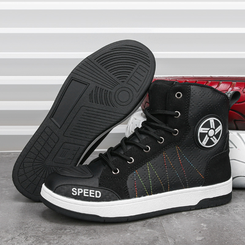 Унисекс колоездачни обувки с гумени подметки, удобна вътрешност и микрофибърна кожа с кашмирено усещане