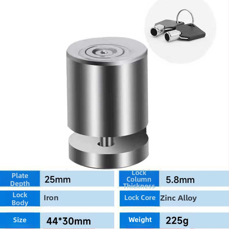 Κλειδαριά δίσκου φρένου για μοτοσικλέτες, ηλεκτρικά οχήματα και ποδήλατα βουνού — μοντέλο yzdds, υλικό κράμα χάλυβα, μάρκα Jin Laide, βάρος 160 g