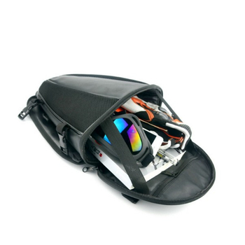 Задна чанта за мотоциклет FASTRIDER ZC014, универсална за всички мотори, възможност за частна марка