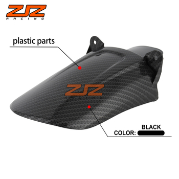 JFG Racing Protecție spate amortizor Light Bee (imitatie fibră de carbon)
