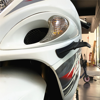 Αντι-ρεύματος φτερό μοτοσικλέτας από ABS HY039, καθολική συμβατότητα με γενικά μοντέλα