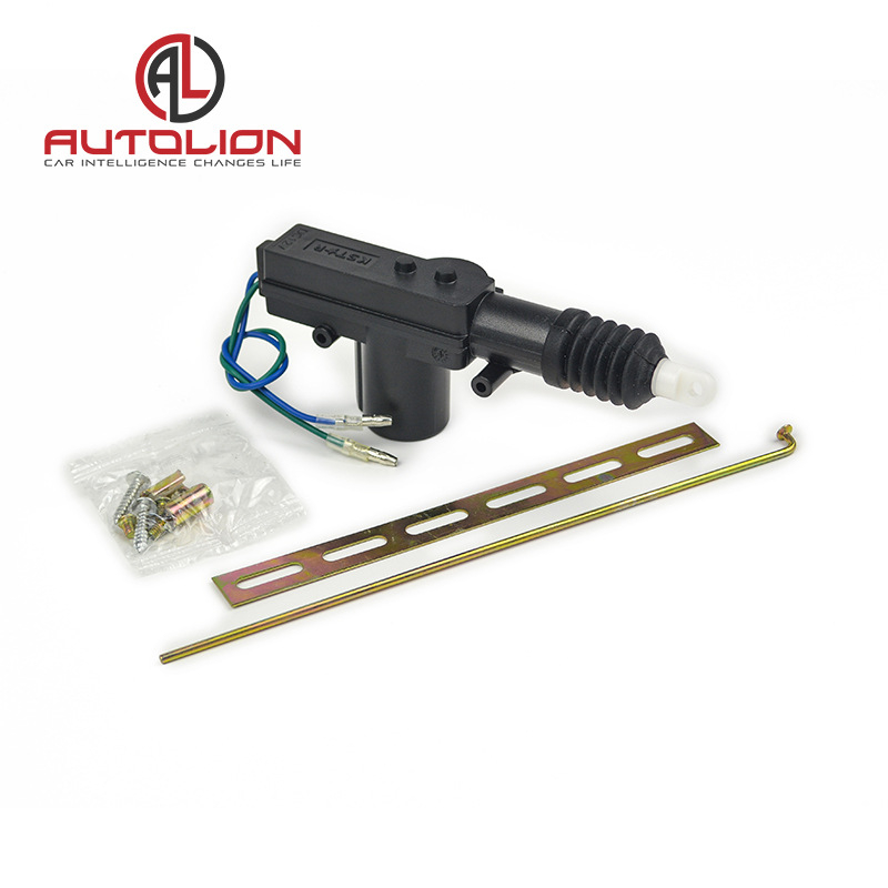 Automobilio centrinis užraktas su 2 laidų varikliu, aukštos kokybės, 12V, universalus suderinamumas, 100% varis, svoris 150 g