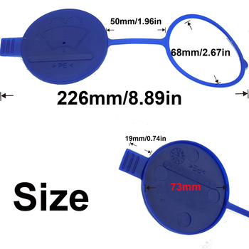 Καπάκι δοχείου υγρού πλυσίματος παρμπρίζ για Mercedes-Benz Sprinter 2500/3500, PE, μοντέλο A9068690072, SX