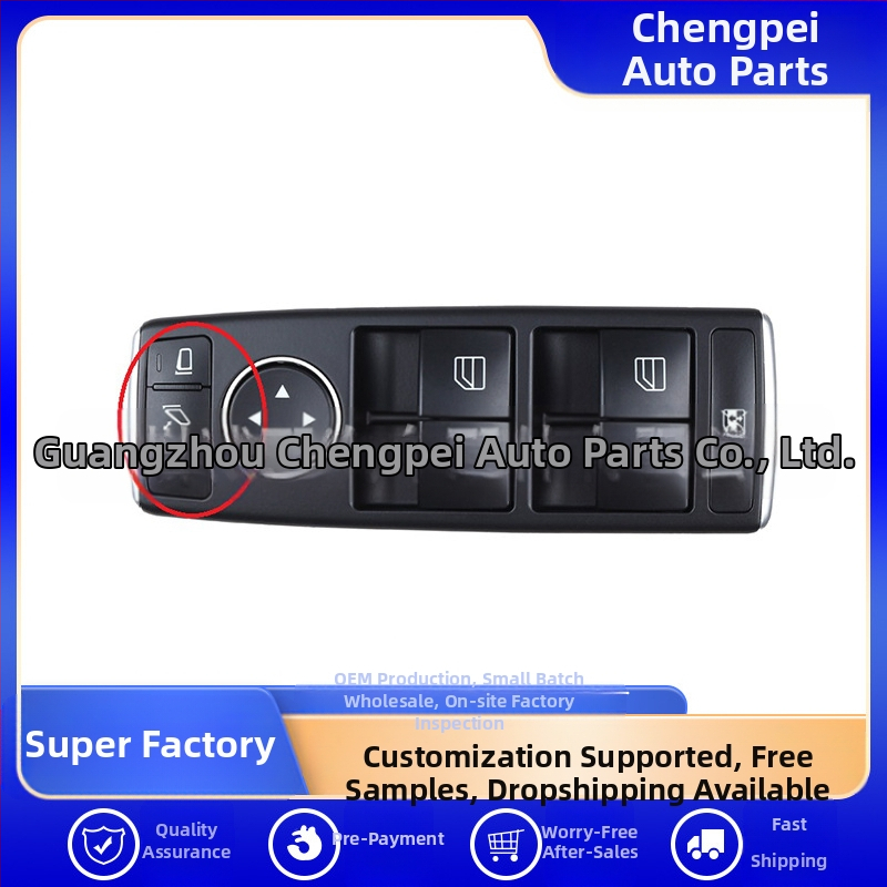 Електрически CP превключвател за електрически прозорци, сборка 2128208310 A2049055402 за Mercedes-Benz C63 (W212)