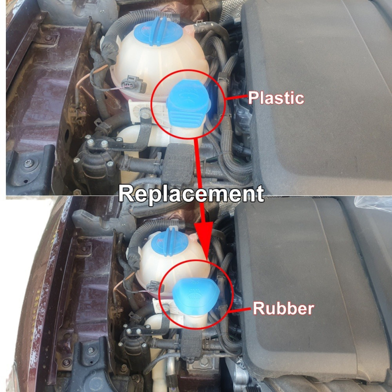 Capac rezervor lichid parbriz pentru Skoda, VW, Audi – modele 6V0955485, 000096706