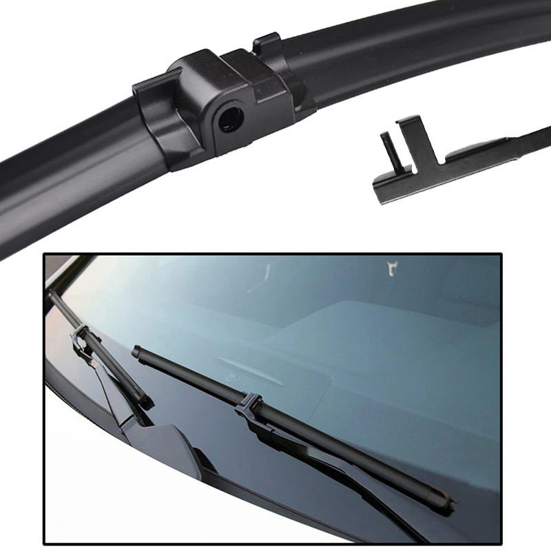 Преден чистач за Mercedes-Benz CLS W219 (04–10), модел F-08, база от цинкова сплав, арматура 650+650, ъгъл на почистване 120°