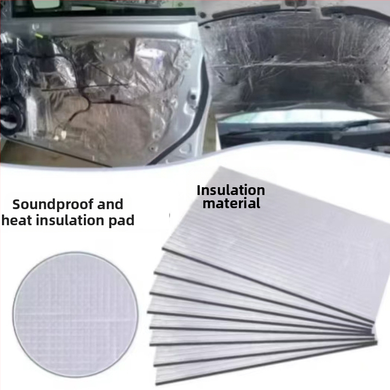 Auto panel zvukovej izolácie, séria: Auto zvuková izolácia pad; zvuková izolácia časť: auto; zvuková izolácia výrobky: izolačná bavlna; materiál: Iné