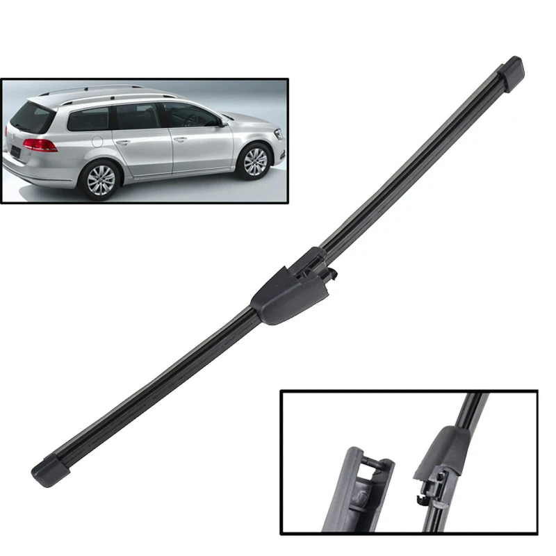 Заден безрамков чистач за Volkswagen Passat B7 Variant Alltrack Estate 2011-2015, пълен обхват, естествен каучук, Tian liang