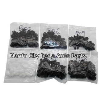 Σετ κλιπ προφυλακτήρα για Honda Civic, Accord, CR-V – 180 τεμάχια, 6 τύποι, PPC νάιλον πλαστικό