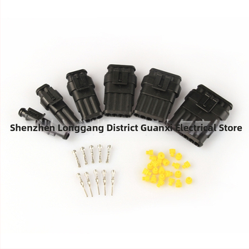 708 броя водоустойчиви автомобилни конектори с уплътнение за ксенонови лампи, пластмасова изолация