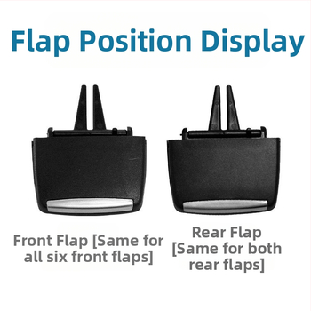 Λαβές εξόδου αέρα για BMW X5/X6 E70/E71 – Ρυθμιζόμενος διακόπτης εξόδου αέρα, Μάρκα oukachi/Okachi, Μοντέλο E70/E71, Συμβατά μοντέλα: BMW X5/X6, Αδειοδοτημένη ιδιωτική ετικέτα: Ναι, Προσαρμογή επεξεργασίας: Ναι