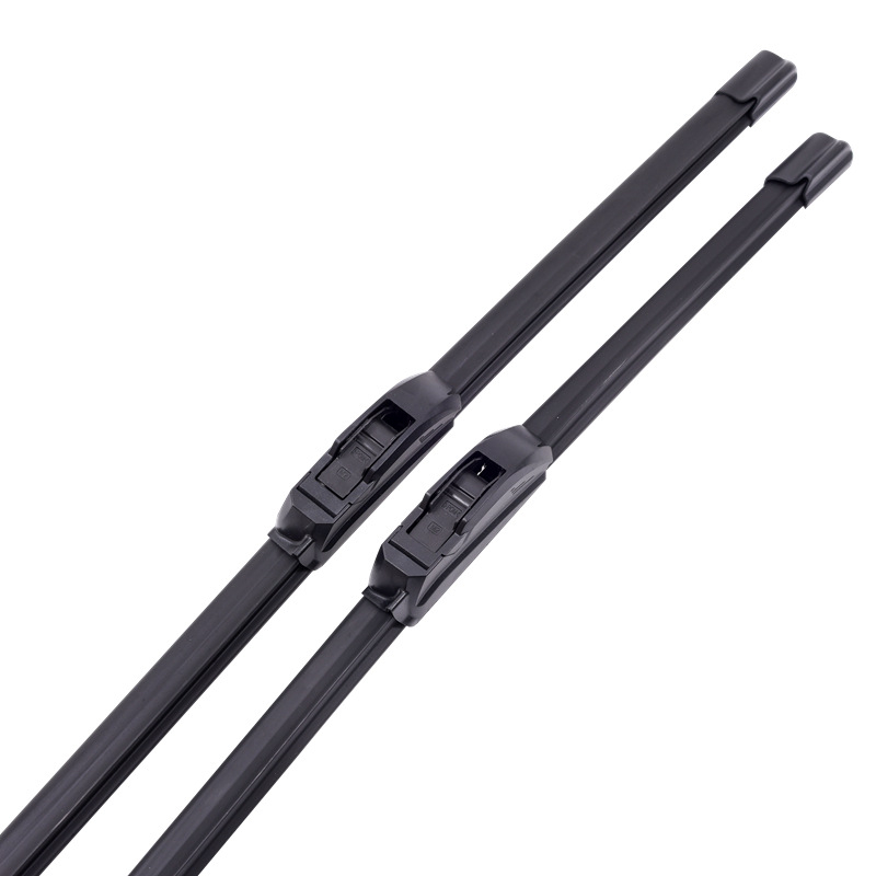 Безрамкова чистачка за автомобил, 6-слойна гумена лента, сменяем клип B1B2B5, комплект от 6 бр