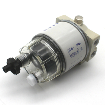 Сепаратор за гориво и вода с защита срещу окисляване и корозия, NPT порт 3/8 инча, съвместим с извънбордов Mercury двигател, модел 35-60494-1