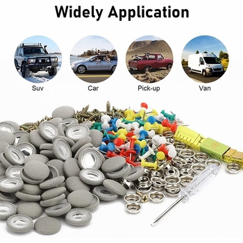 Κλιπ στερέωσης οροφής αυτοκινήτου – καθολικός, βιδωτός, μεταλλικό και υφασμάτινο